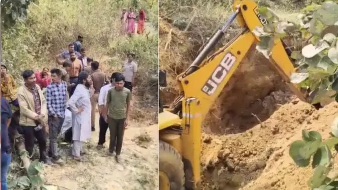 सोनभद्र में मिट्टी के ढीहे के धंसने से तीन महिलाओं की मौत, बचाव कार्य जारी