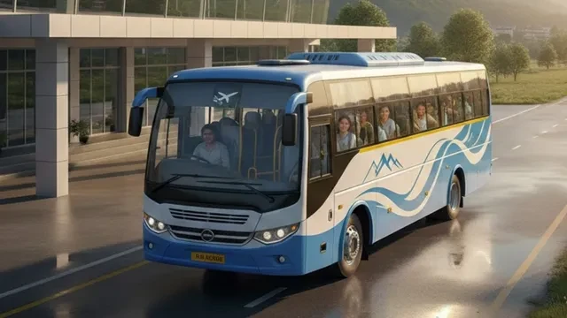 पूर्णिया हवाई अड्डा-जोगबनी मार्ग पर शुरू हुई नियमित बस सेवा