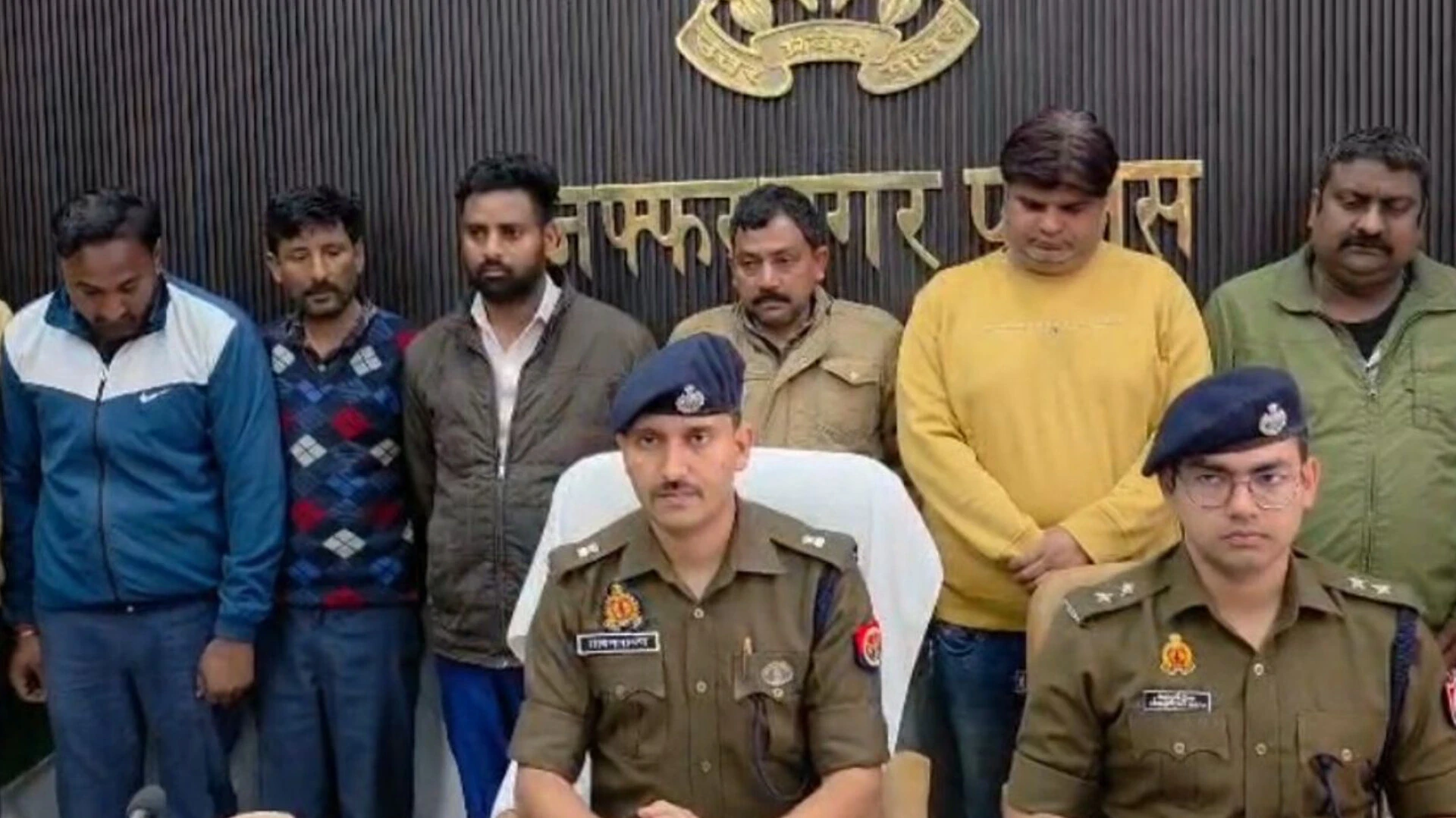 मुजफ्फरनगर: फर्जी परिवहन अफसर गिरोह के 8 सदस्य गिरफ्तार