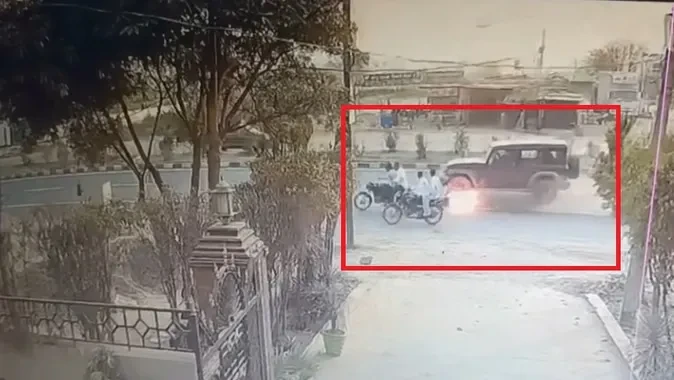 टैंक फुल कराकर थार चालक फरार, सेल्समैन की बाइक को पांच किलोमीटर तक घसीटा