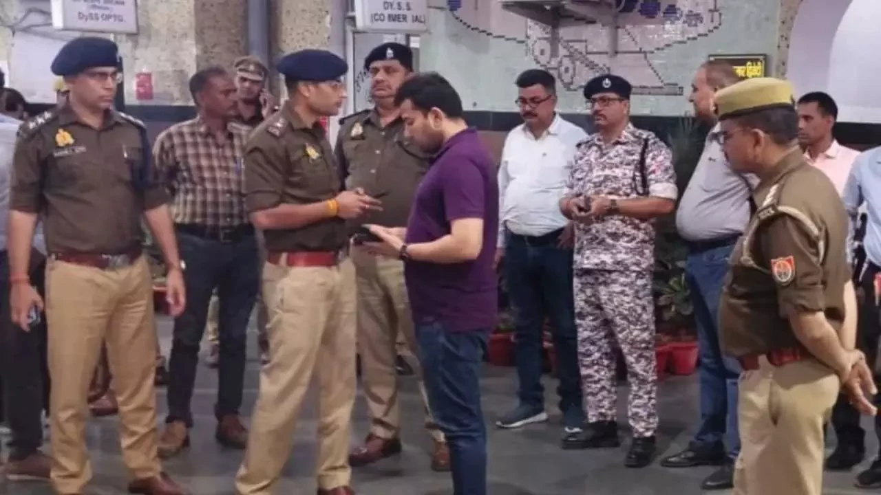 कानपुर सेंट्रल स्टेशन को बम से उड़ाने की धमकी, सुरक्षा एजेंसियां अलर्ट