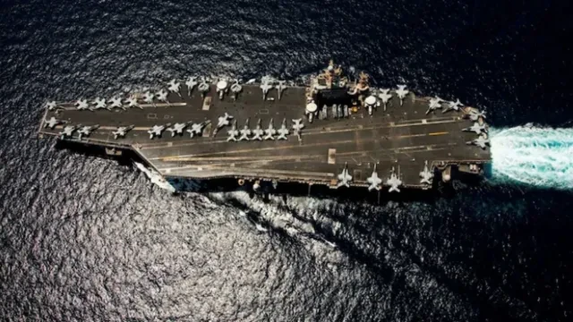 ईरान ने अमेरिकी विमानवाहक पोत पर मिसाइल हमले का किया दावा