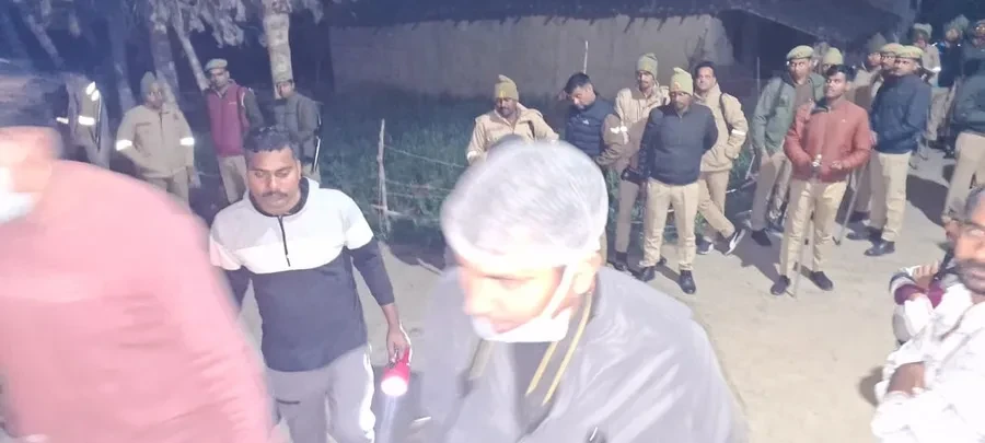 बहराइच में परिवारिक विवाद खून में बदला, कुल्हाड़ी से चार की हत्या