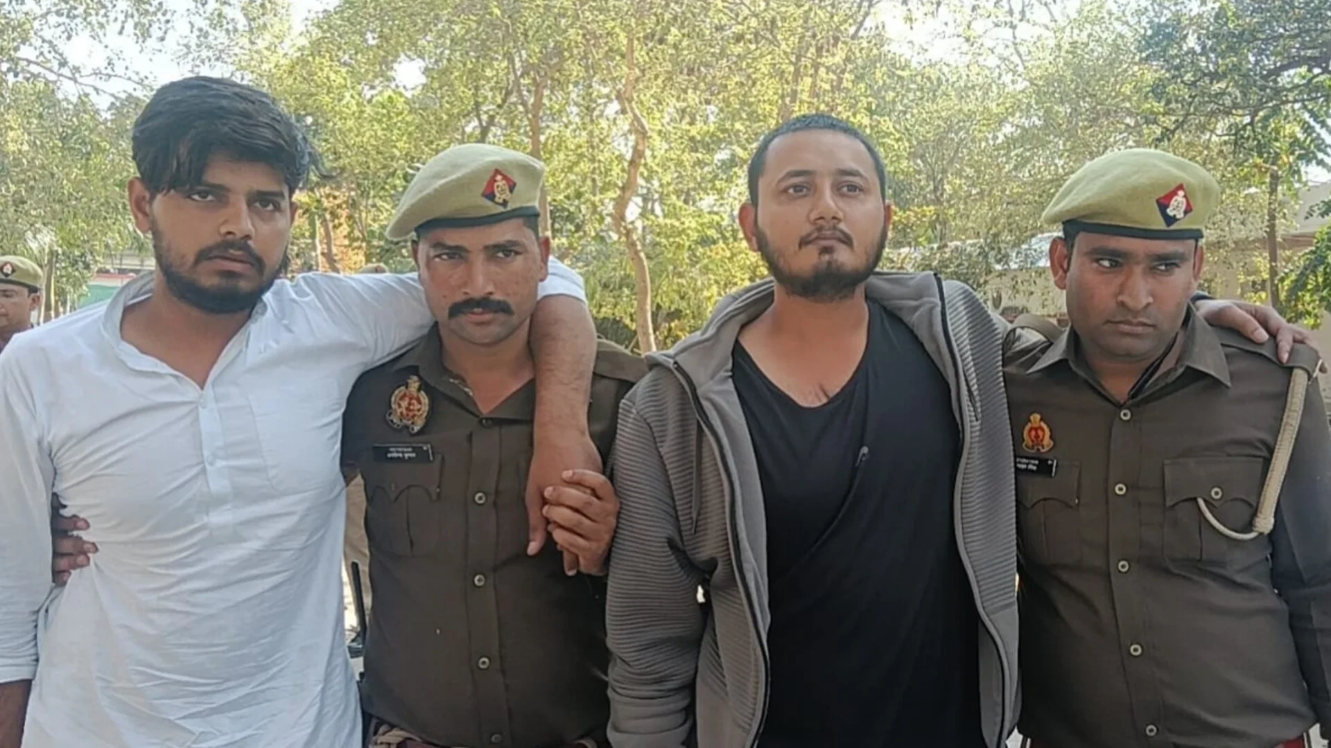 मुजफ्फरनगर: कुख्यात विक्की त्यागी का बेटा रक्षित और उसका साथी मुठभेड़ में गिरफ्तार