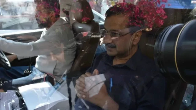 दिल्ली विधानसभा गेट पर हंगामा! पुलिस ने रोका केजरीवाल का काफिला