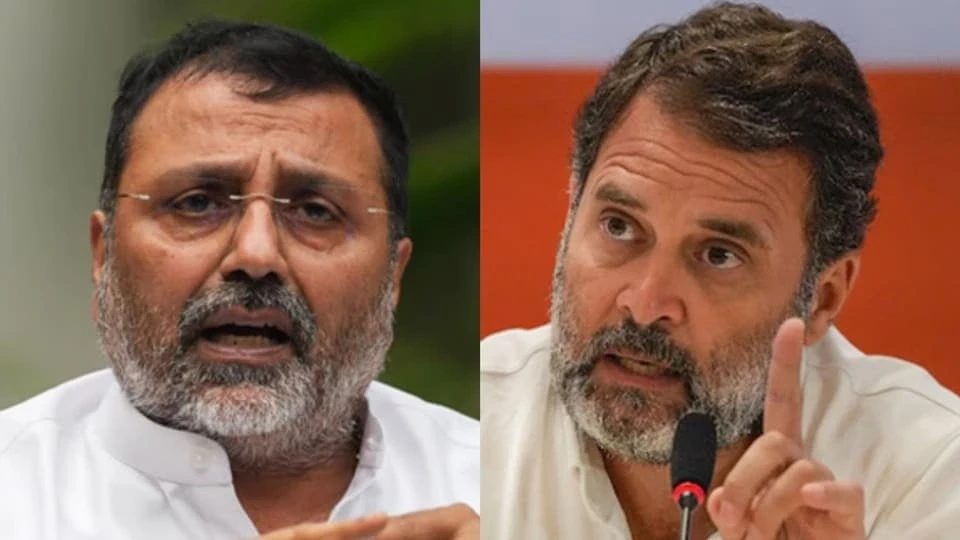 निशिकांत दुबे का विपक्ष पर तीखा हमला, राहुल गांधी को कहा 'लीडर ऑफ प्रोपेगेंडा'