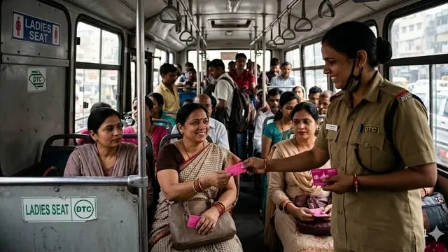 स्मार्ट कार्ड मिलने तक पिंक टिकट से ही मिलेगी डीटीसी बसों में मुफ्त यात्रा