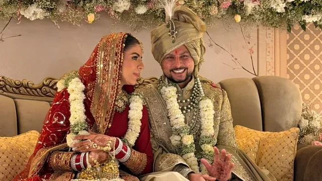 क्रिकेट और संगीत सितारों की मौजूदगी में मसूरी में कुलदीप यादव की भव्य शादी