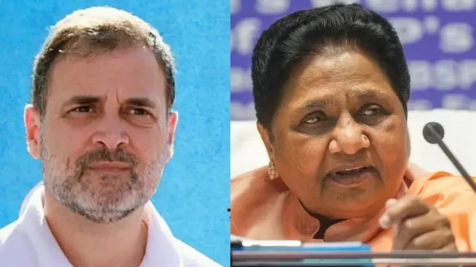 सपा और कांग्रेस कांशीराम के नाम का उठा रही है चुनावी फायदा: मायावती