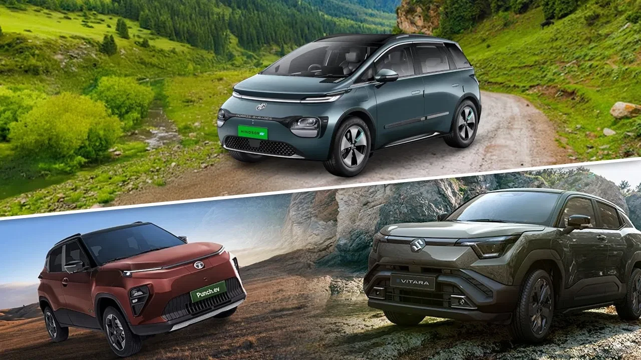 कम कीमत में इलेक्ट्रिक कारें! Tata Punch, Maruti eVX और MG Windsor अब BaaS के साथ