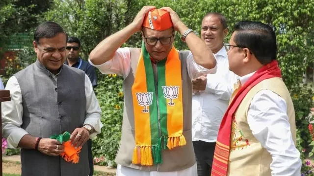 असम चुनाव से पहले बड़ा झटका: कांग्रेस सांसद प्रद्युत बोरदोलोई भाजपा में शामिल