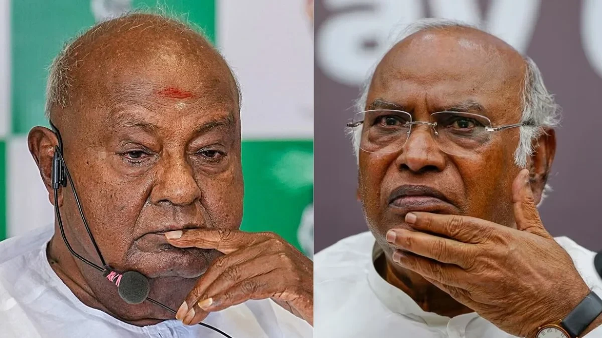 देवेगौड़ा ने कांग्रेस पर साधा निशाना, पुराने रिश्ते को बताया “मजबूरी की शादी”