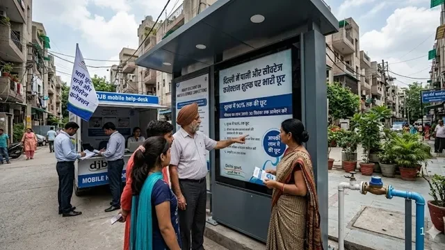 IFC में बड़ी राहत: अब दिल्ली में केवल 25% शुल्क देकर पाएं पानी और सीवर कनेक्शन