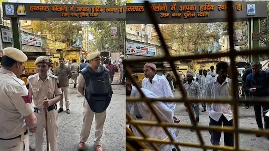 दिल्ली: उत्तम नगर में ईद पर बड़ी संख्या में लोगों ने नमाज अदा, सुरक्षा व्यवस्था कड़ी