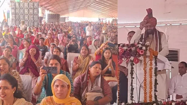 गुरुग्राम: महारैली में मुख्यमंत्री ने 2709 लाभार्थियों को सौंपी फ्लैट की चाबियां