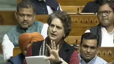 पश्चिम एशिया मुद्दे पर प्रियंका गांधी का सवाल, संसद में विस्तृत चर्चा की मांग