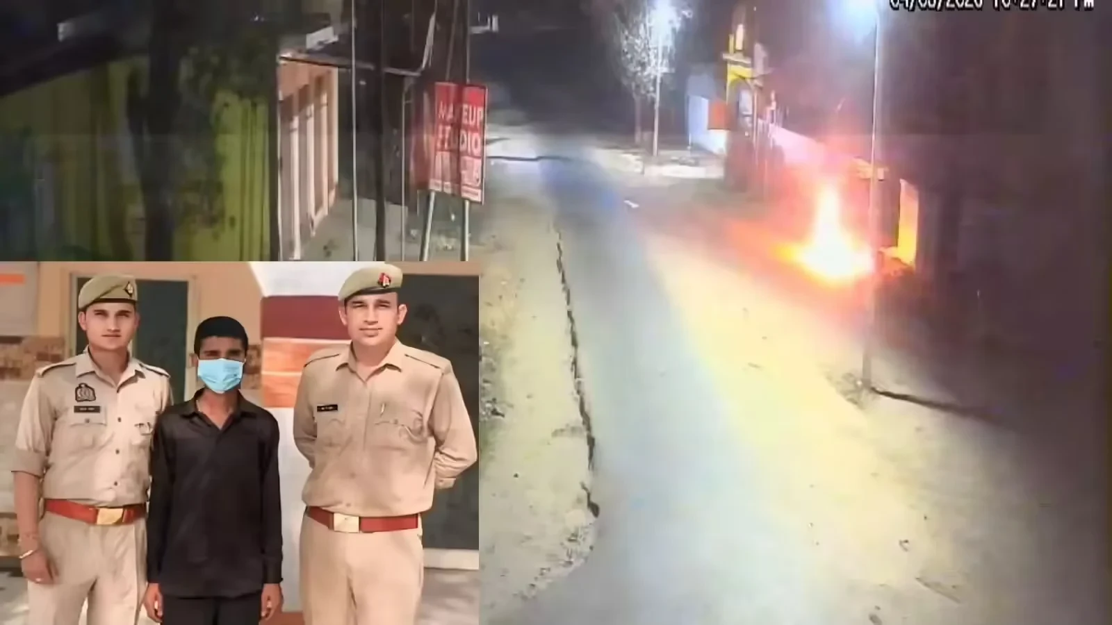 बिजनौर: टेलीग्राम टास्क पर अबूजर ने गाड़ी में लगाई आग, अबूबकर की तलाश जारी