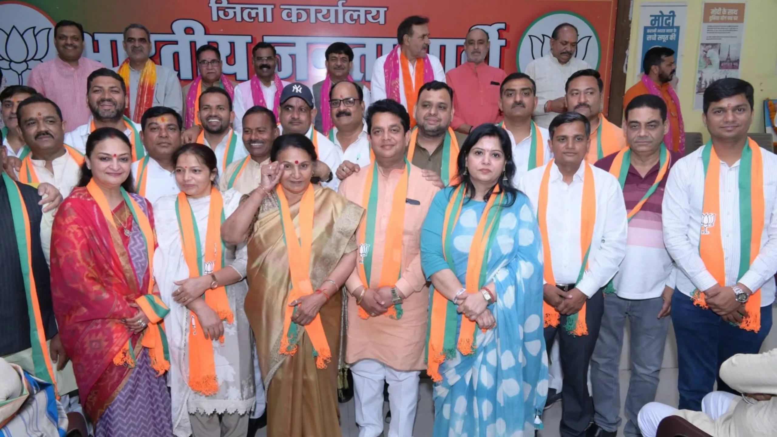 मुजफ्फरनगर: भाजपा कार्यसमिति में दिग्गज नेताओं के परिवारों का दबदबा, चर्चा में नई टीम