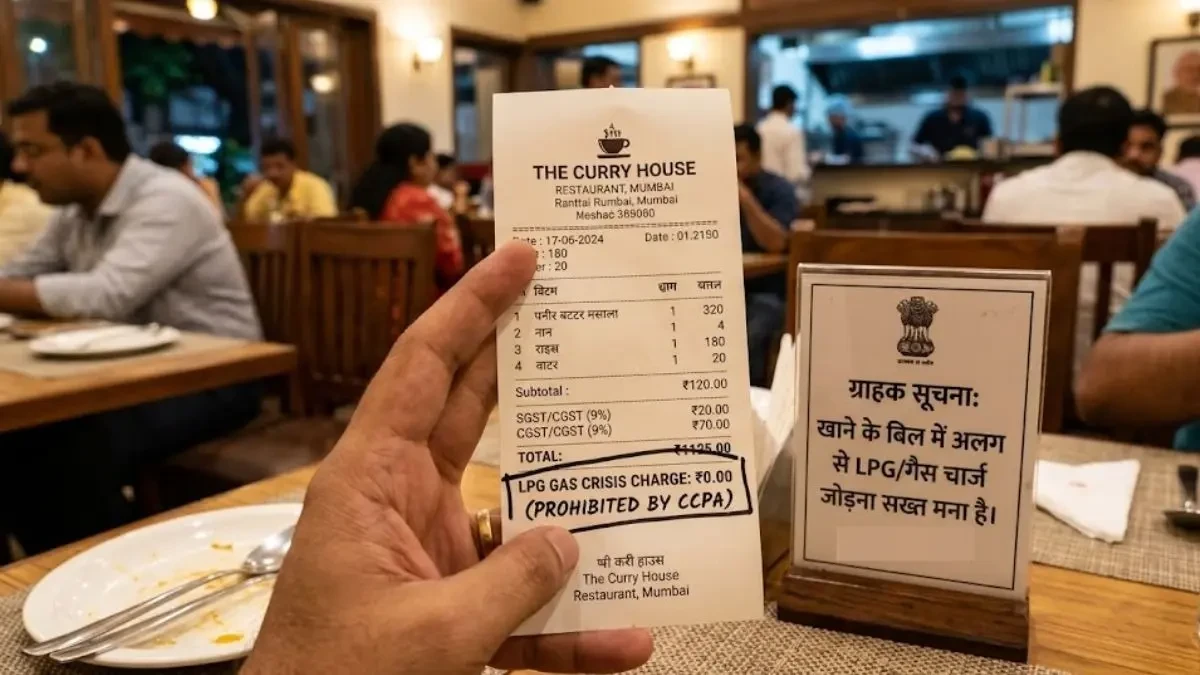 होटल-रेस्टोरेंट बिल में अलग से गैस चार्ज वसूले, तो ऐसे करें शिकायत