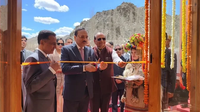 लद्दाख में मुख्य न्यायाधीश सूर्यकांत ने न्यायालय परिसरों का किया द्घाटन