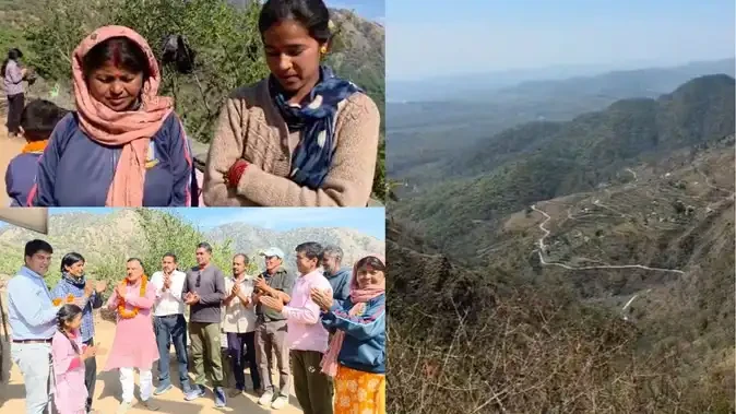 आजादी के 78 वर्षों बाद इंतजार खत्म: नैनीताल के ग्वाल देव में पहुंची बिजली