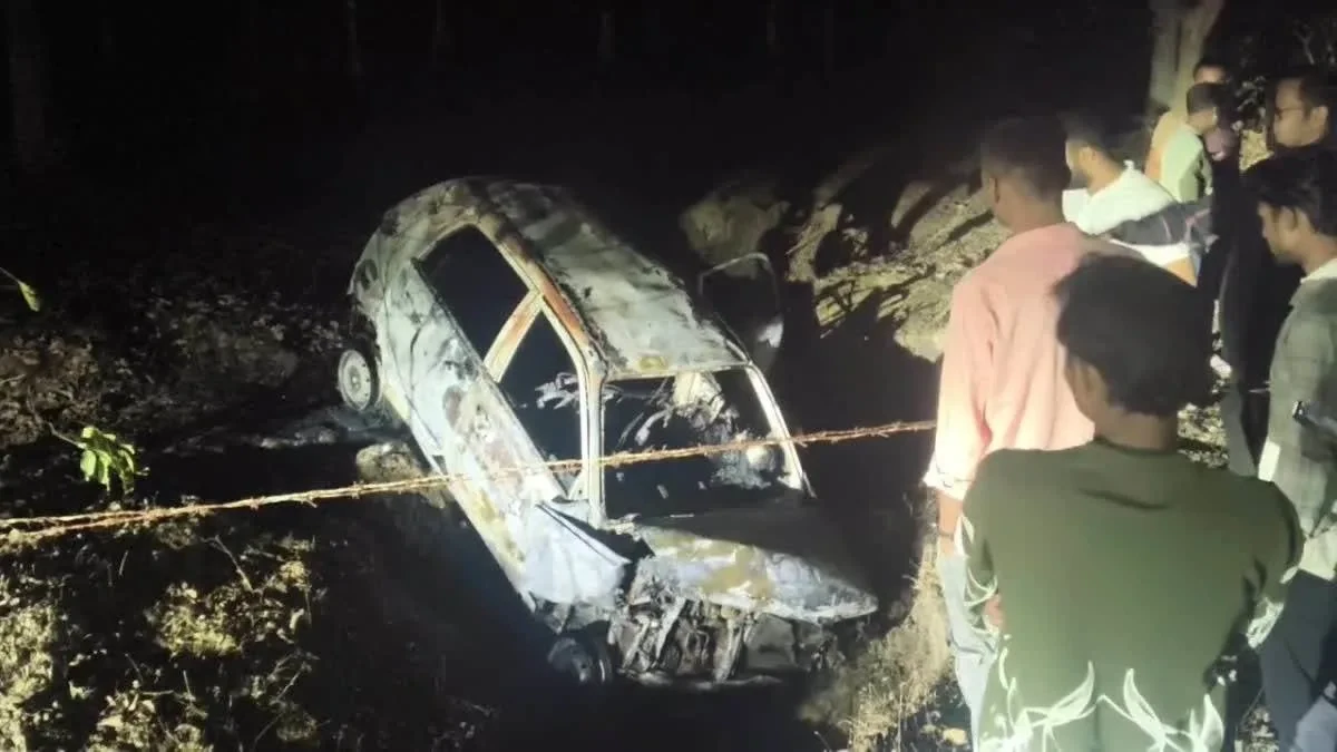 बालाघाट में कार हादसा: तीन लोगों की आग में झुलस कर मौत