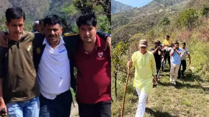 टिहरी: भालू के हमले से ग्राम प्रधान और वन दरोगा समेत तीन घायल