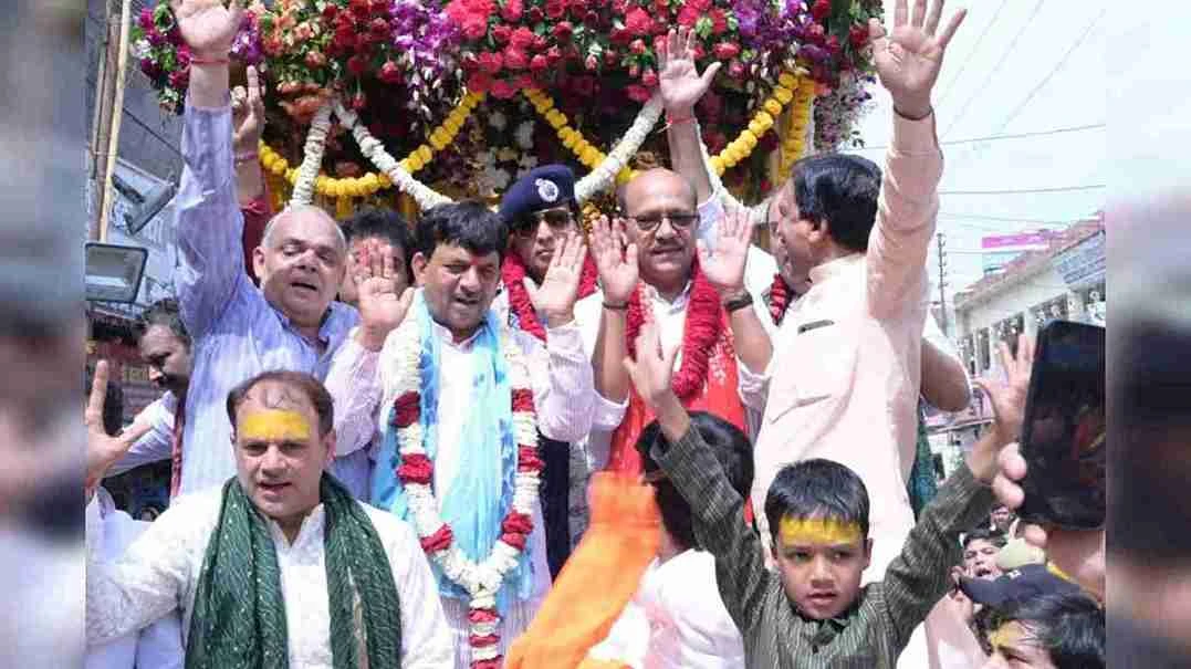 श्रद्धा और भक्ति का संगम, मुजफ्फरनगर में निकली भव्य बालाजी शोभायात्रा