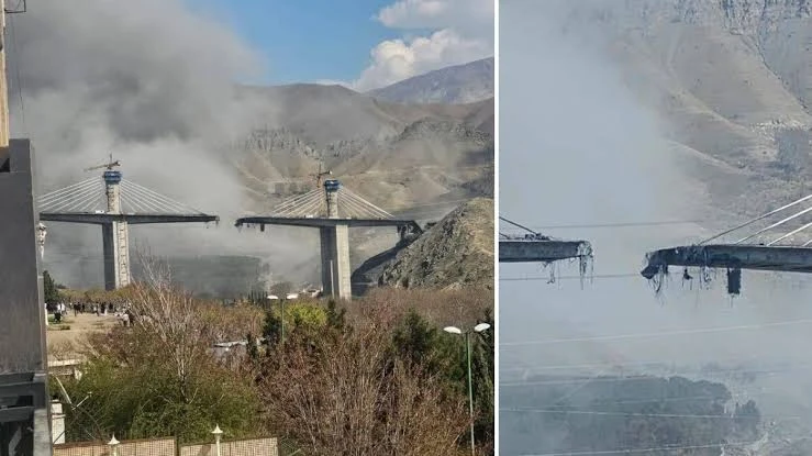 यूएस-इजरायल के हमले में ईरान का सबसे ऊंचा पुल B1 हुआ तबाह