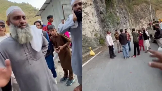 शिमला में सड़क पर नमाज पढ़ने को लेकर हंगामा, स्थानीय लोगों ने लगवाए 'भारत माता की जय' के नारे