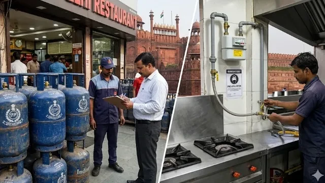 दिल्ली में कमर्शियल एलपीजी नियम हुए सख्त, अब पीएनजी कनेक्शन जरूरी