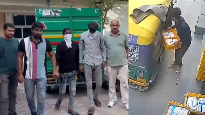 दिल्ली: बाहरी जिला पुलिस ने दूध चोरी गैंग का किया पर्दाफाश, दो आरोपी गिरफ्तार