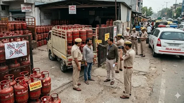 दिल्ली सरकार ने गोदाम से सीधे एलपीजी सिलेंडर बिक्री पर लगाई रोक