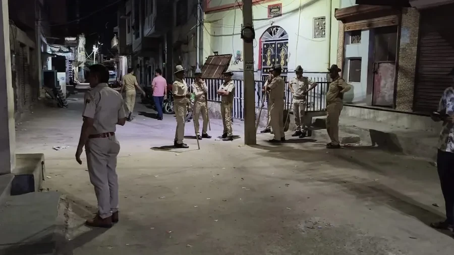 बीकानेर में मामूली विवाद हुआ हिंसक, रातभर पुलिस बल तैनात
