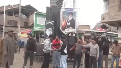 यूएस-ईरान युद्ध में सीजफायर के बाद श्रीनगर में जश्न का माहौल