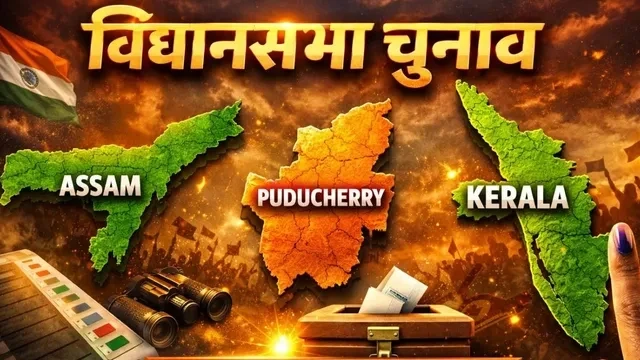 6 करोड़ वोटर, 1899 उम्मीदवार! असम, केरलम और पुडुचेरी में आज मतदान