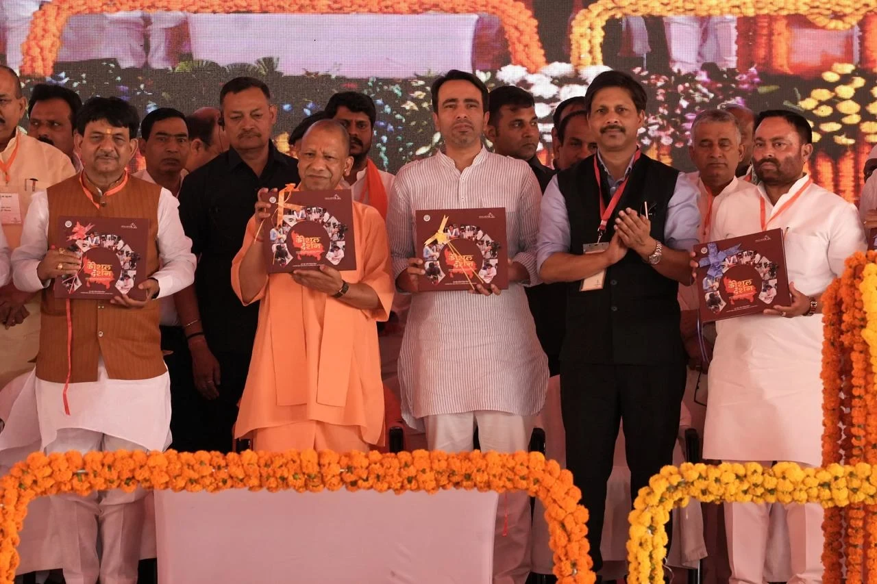 मुजफ्फरनगर में सीएम योगी का भव्य दौरा, रोजगार मेले में 10 हजार से अधिक नौकरियों की सौगात