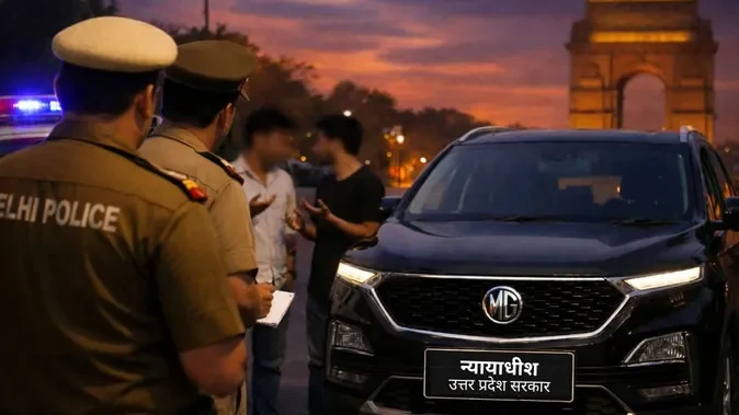 दिल्ली में फर्जी जज बनकर घूम रहे दो लोग गिरफ्तार, हथियार बरामद