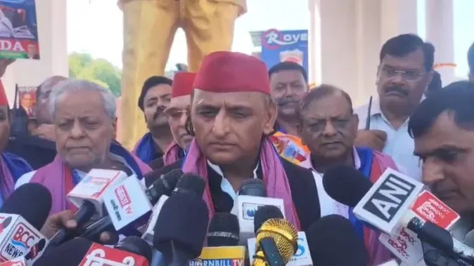 आंबेडकर जयंती: अखिलेश यादव बोले- संविधान न्याय की ताकत