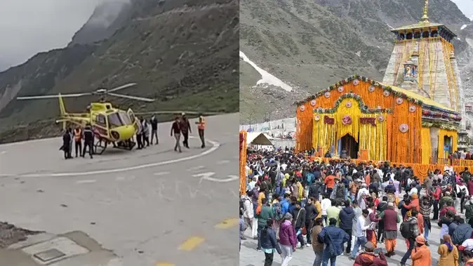 केदारनाथ हेली सेवा की बुकिंग आज से होगी शुरू, शाम 6 बजे खुलेगा पोर्टल
