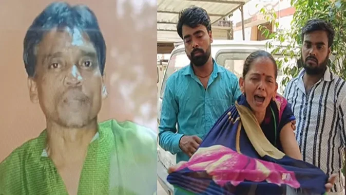 साहब, मुझे इंसाफ दो: पल्लू फैलाकर पत्नी मांग रही पति की मौत का न्याय