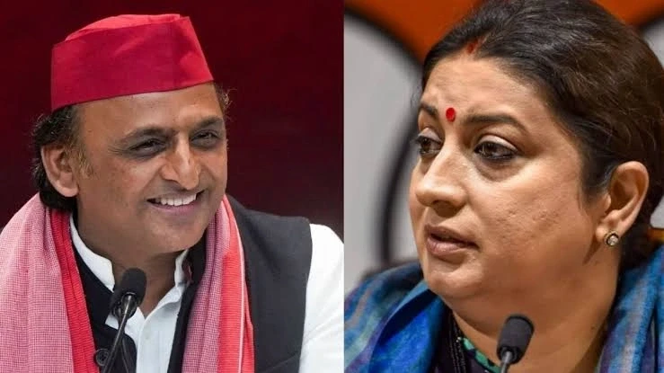 ‘हिम्मत है तो गोरखपुर से चुनाव लड़कर दिखाएं’, अखिलेश पर स्मृति ईरानी का बड़ा हमला