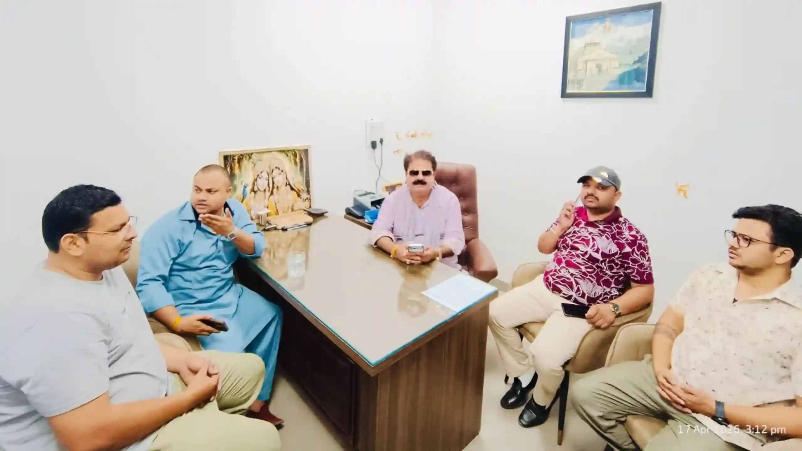 मुजफ्फरनगर पहुंचे विधायक उमेश कुमार, रामपुर तिराहे पर हुआ जोरदार स्वागत