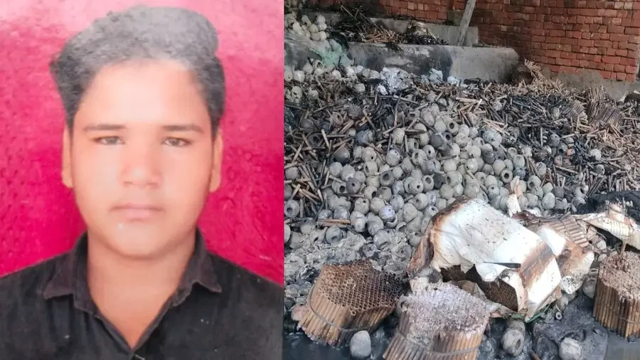 अवैध पटाखा फैक्टरी में लगी आग, पांच लोग झुलसे, दिल्ली के अस्पताल में किशोर की मौत