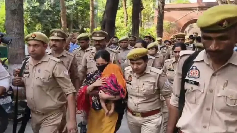 सौरभ हत्याकांड: 13 महीने बाद मुस्कान और साहिल कोर्ट में पेश, 22 गवाहों के बयान दर्ज