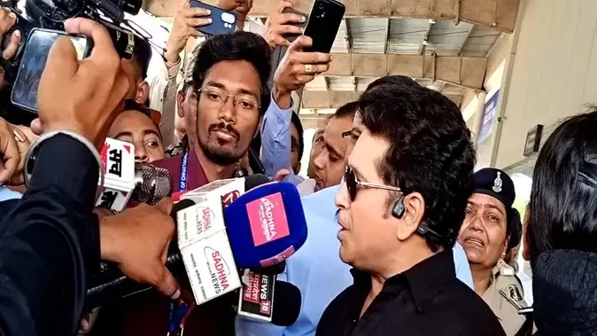 जगदलपुर: सचिन तेंदुलकर ने खेल को बढ़ावा देने पर दिया जोर