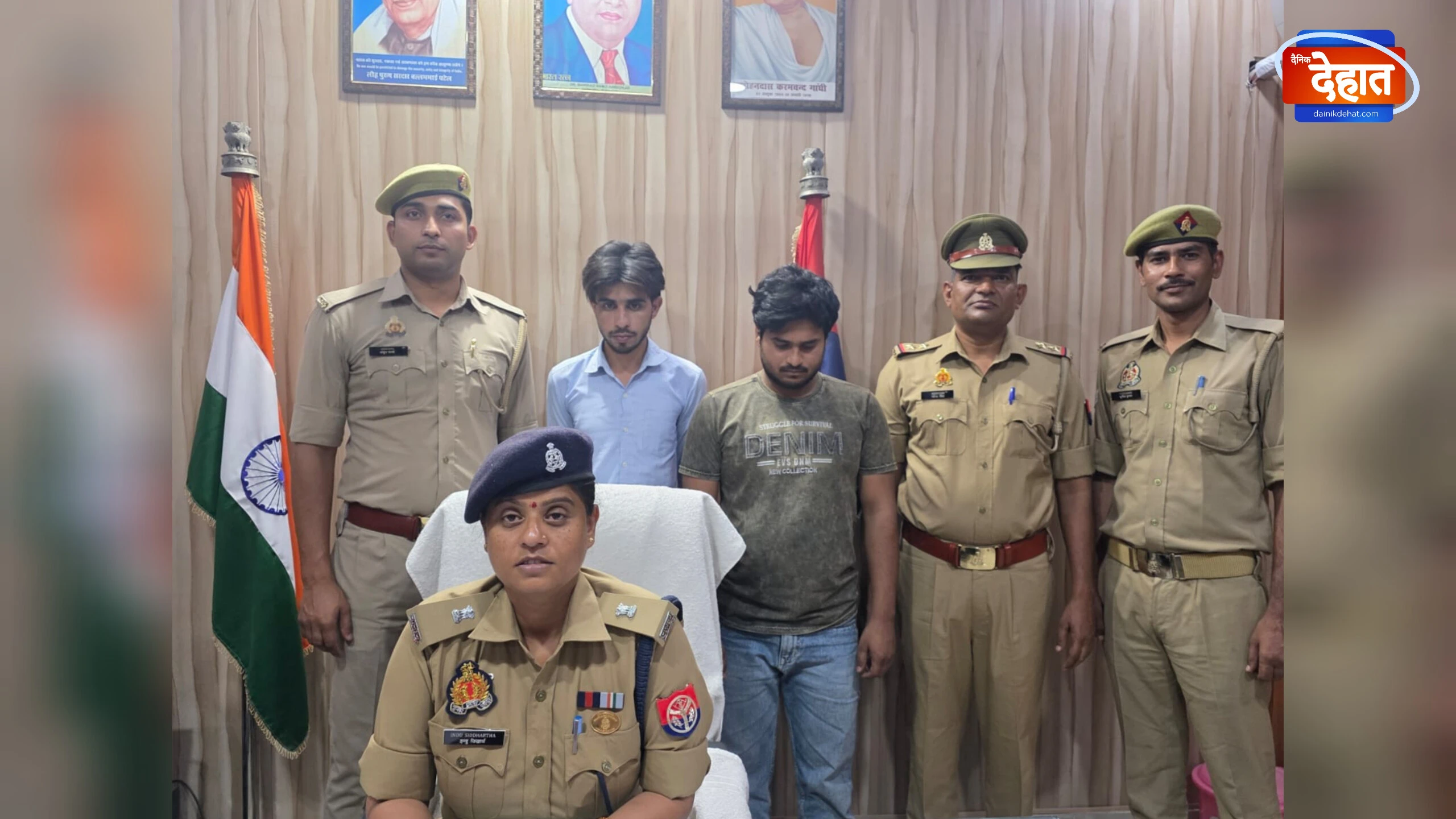 मुजफ्फरनगर में साइबर ठगी गैंग का पर्दाफाश, दो आरोपी गिरफ्तार