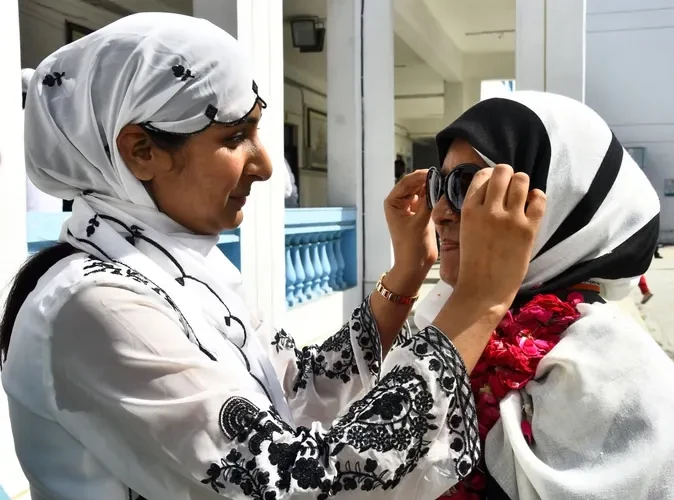 लखनऊ एयरपोर्ट से रवाना हुआ हज यात्रियों का पहला जत्था