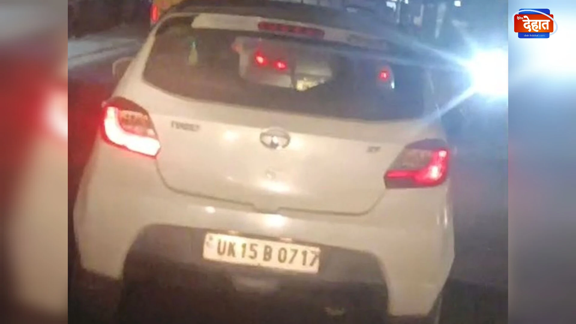 मुज़फ्फरनगर में तेज रफ्तार कार ने बाइक सवारों को मारी टक्कर, चालक फरार