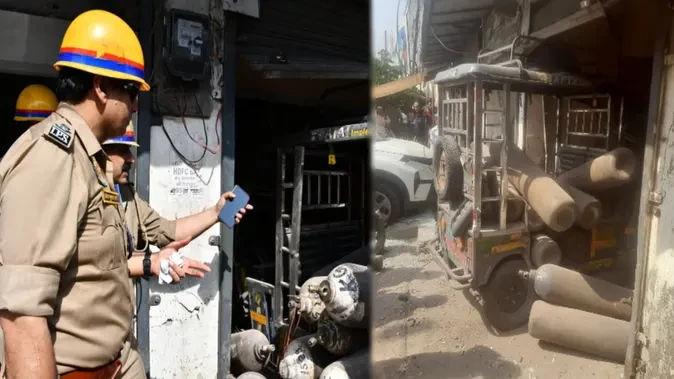 मुजफ्फरनगर में गैस रिफिलिंग दुकान में सिलिंडर फटा, 4 घायल